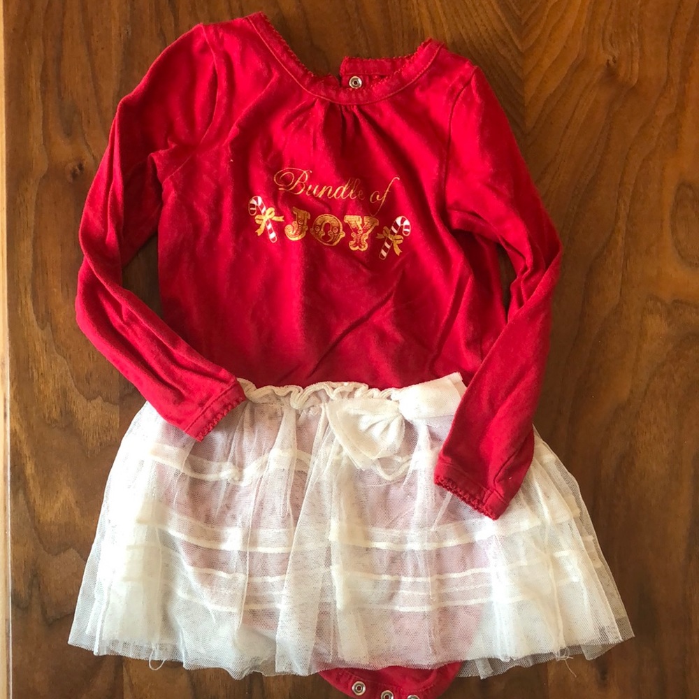 Bundle of Joy Onesie w/ attached Tutu